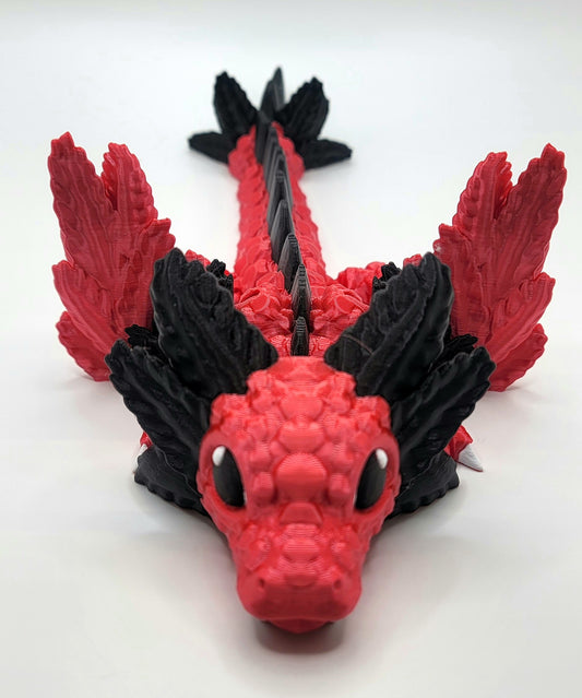 Axolotl Dragon With Wings.