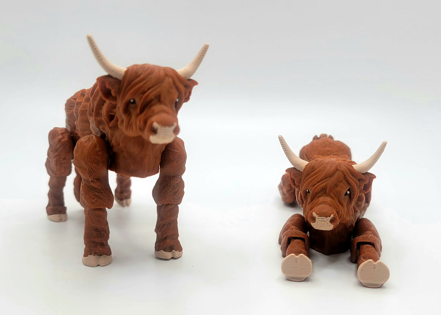 Highland Cow and Baby Highland Cow Combo